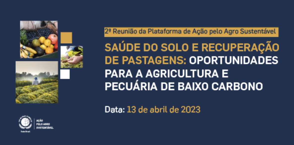 Evento aponta oportunidades para agricultura de baixo carbono