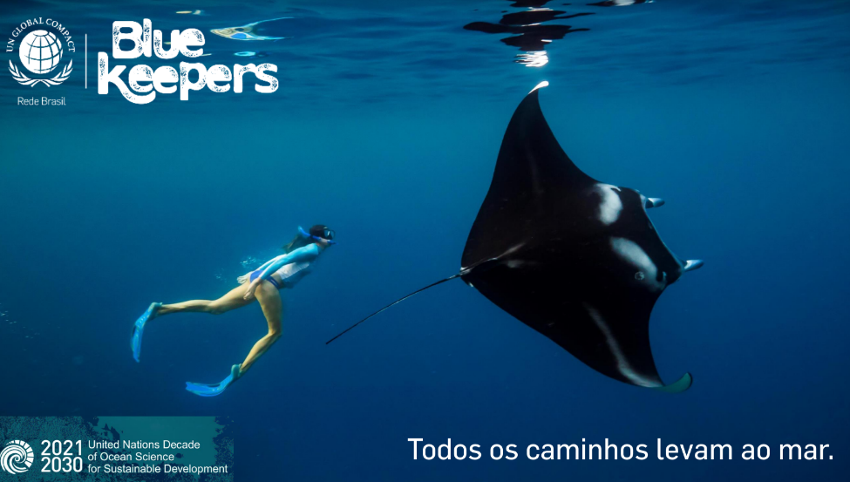 Blue Keepers engaja empresas para combater a poluição do mar